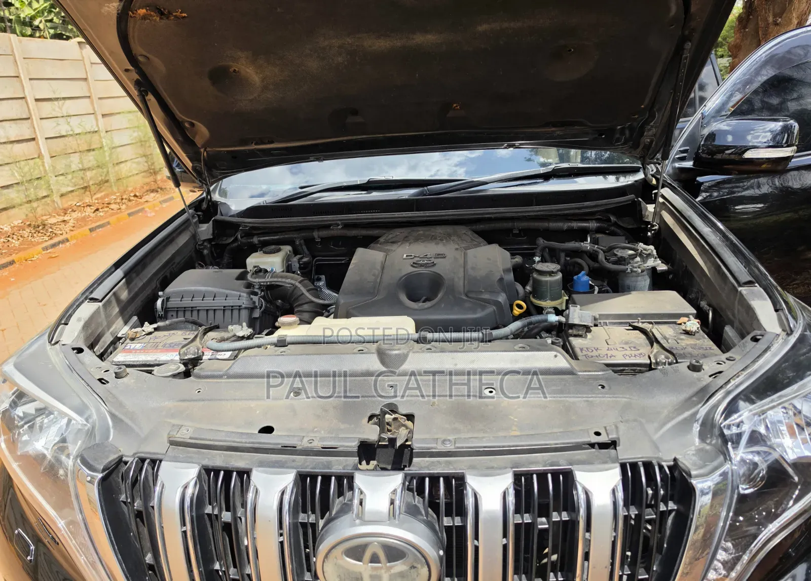 Toyota Land Cruiser Prado 2015 Black