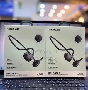 Green Lion Brussels Air Conduction Earphones.