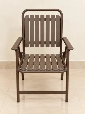 Brown Plastic Foldable Chairs