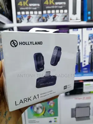 Hollyland Lark A1 Mini Duo Dual Lavalier Microphone for Recording