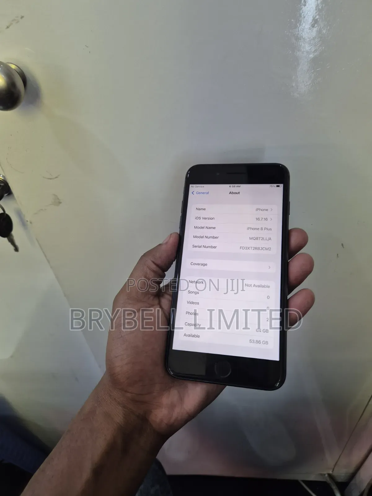 Apple iPhone 8 Plus 64 GB Black