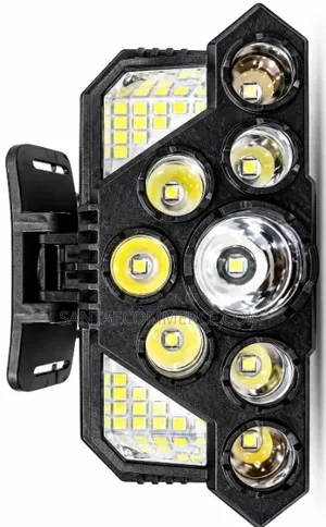 Ultimate High-Power 8-Led Rechargeable COB Headlamp Each Sh 750