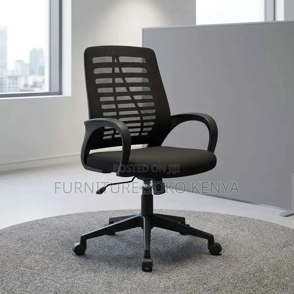 Strong Mesh Adjustable Chairs | Mid Back Ergonomic Seat