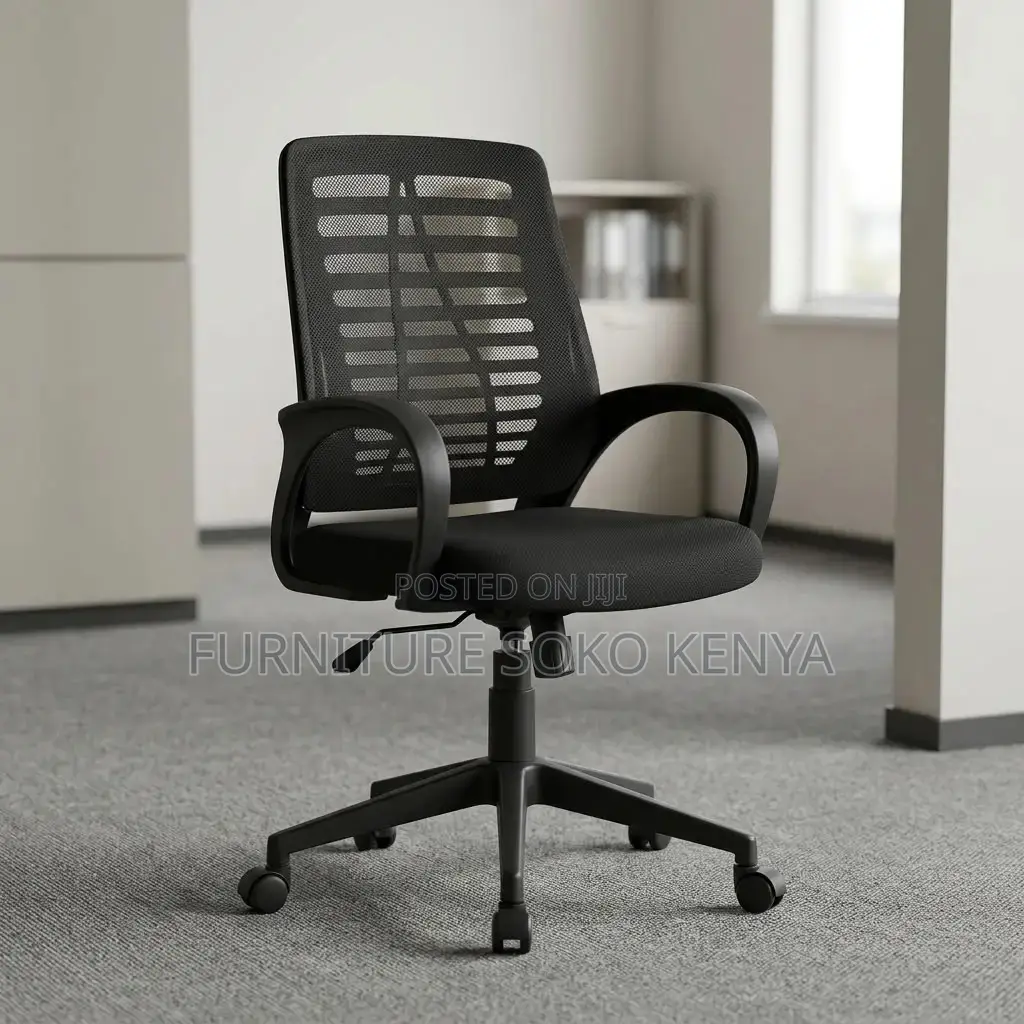 Strong Mesh Adjustable Chairs | Mid Back Ergonomic Seat