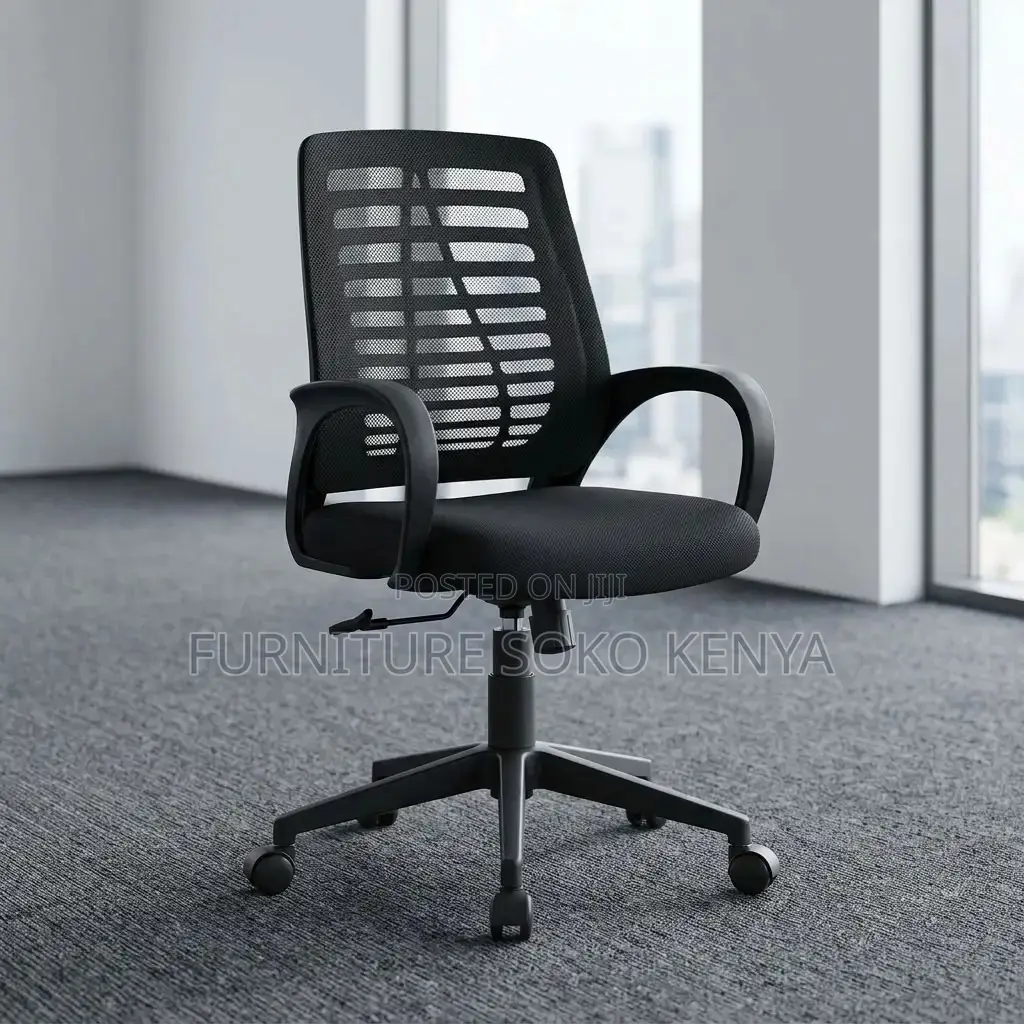 Strong Mesh Adjustable Chairs | Mid Back Ergonomic Seat