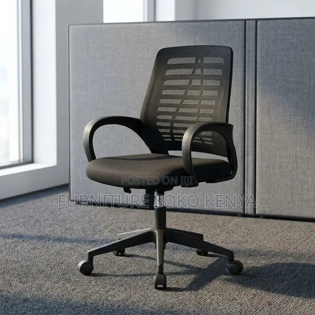 Strong Mesh Adjustable Chairs | Mid Back Ergonomic Seat