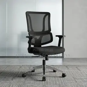 Orthopedic Modern Fabric Seat | Executive High Adjusting Chair