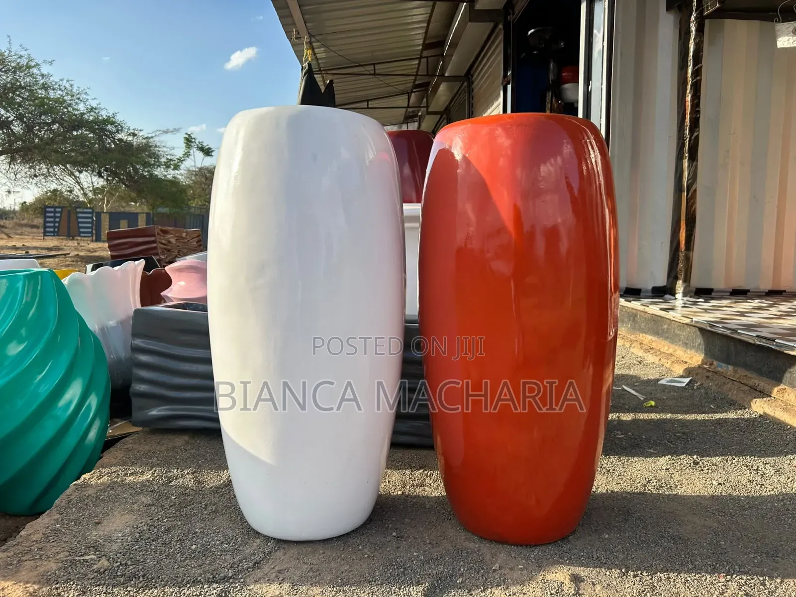 Jazz Fiberglass Pots & Planters