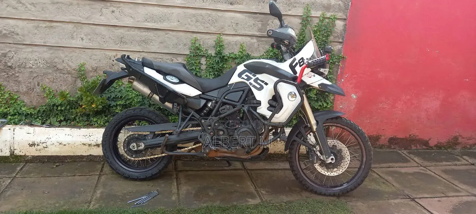 BMW F 800 GS 2014 White