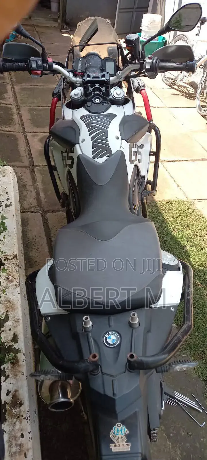 BMW F 800 GS 2014 White