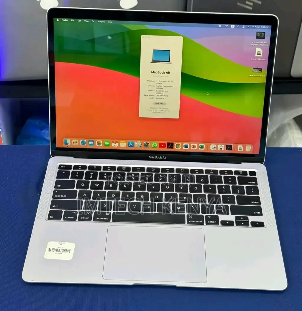 Laptop Apple MacBook Air 2020 8GB Intel Core i5 SSD 500GB