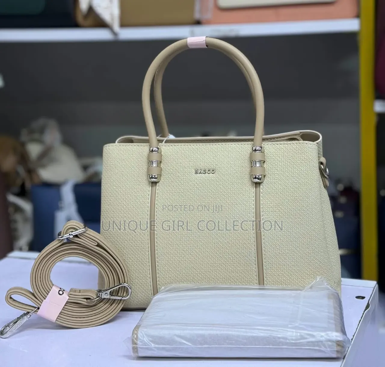 Premium BAGCO Luxury 2-in-1 Handbag Set