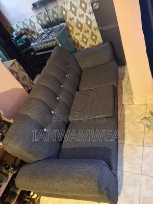 3 Seater Charcoal Grey