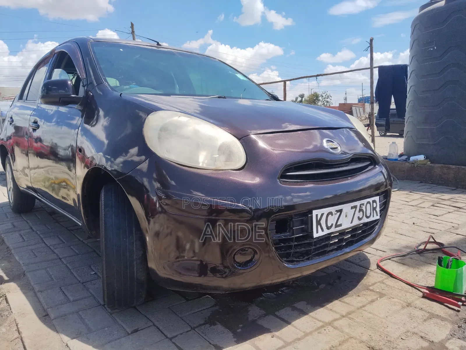 Nissan March 2013 Purple