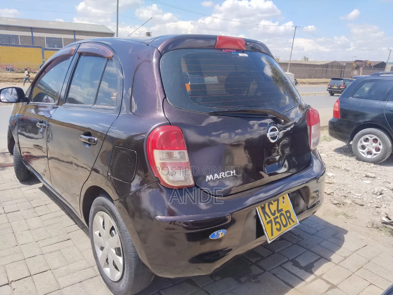 Nissan March 2013 Purple