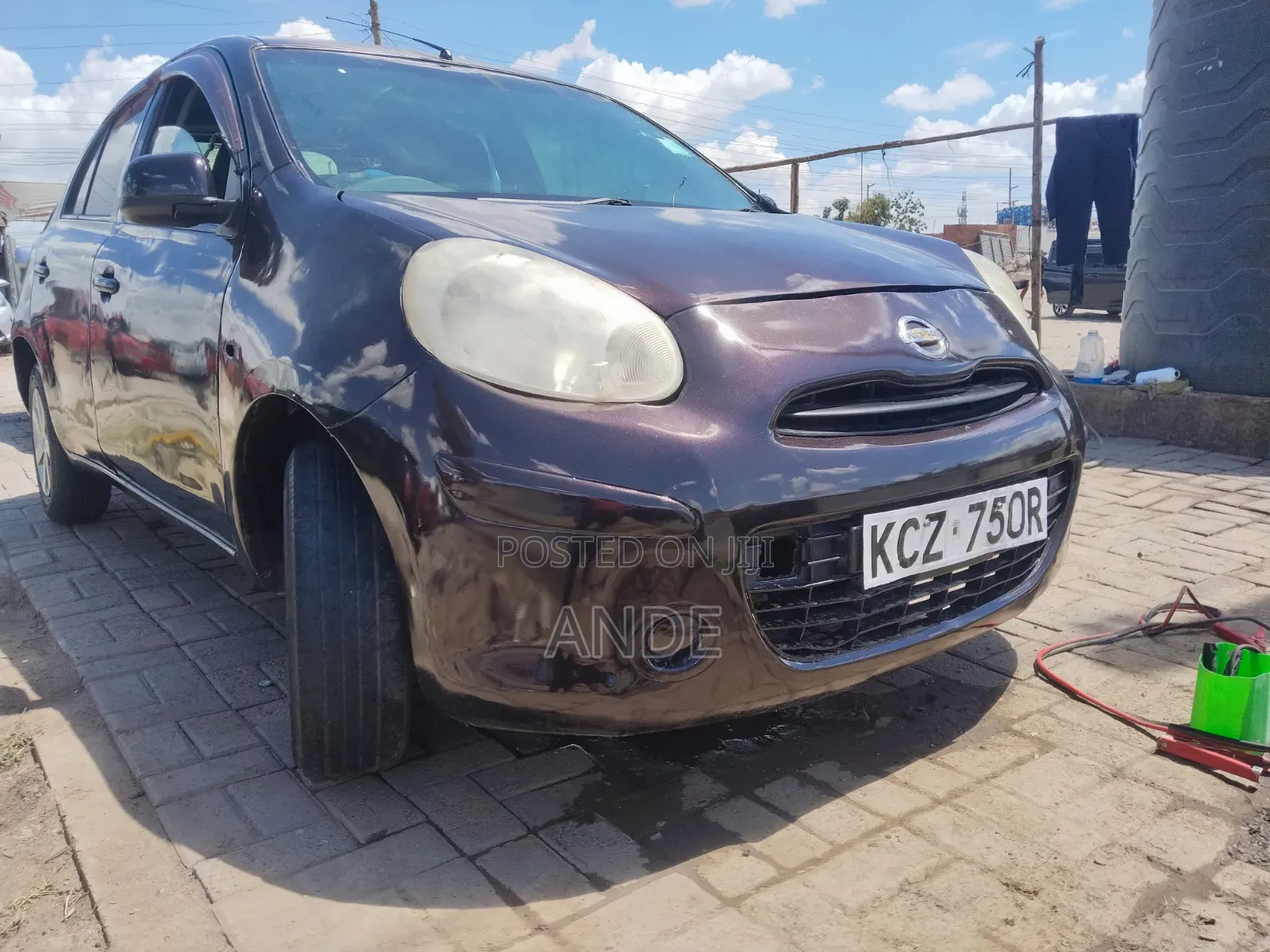 Nissan March 2013 Purple