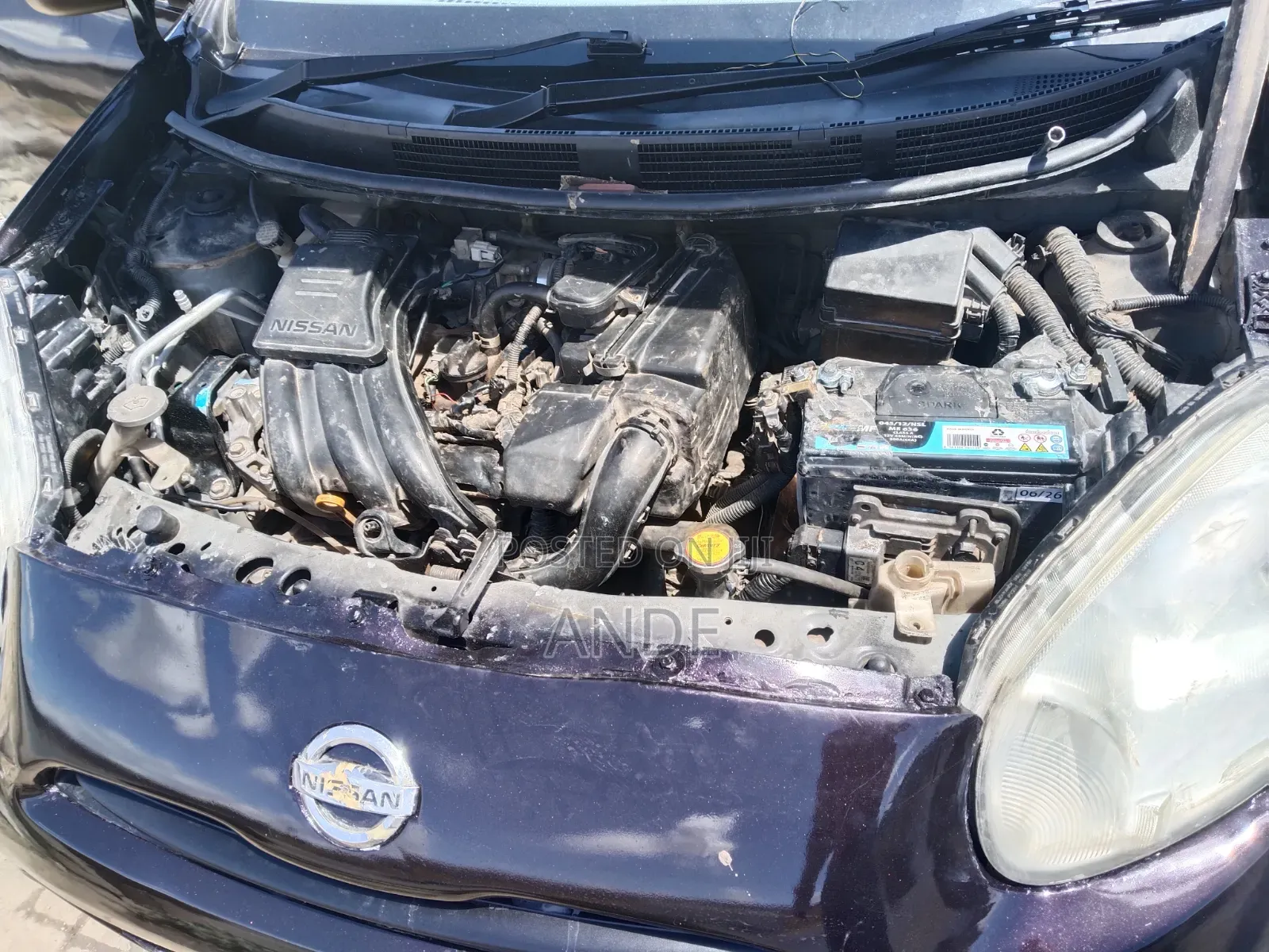 Nissan March 2013 Purple