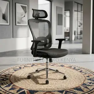 Ergonomic High Back Chairs | Executive Fabric Modern Seats