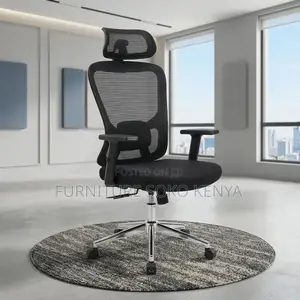 Ergonomic High Back Chairs | Executive Fabric Modern Seats