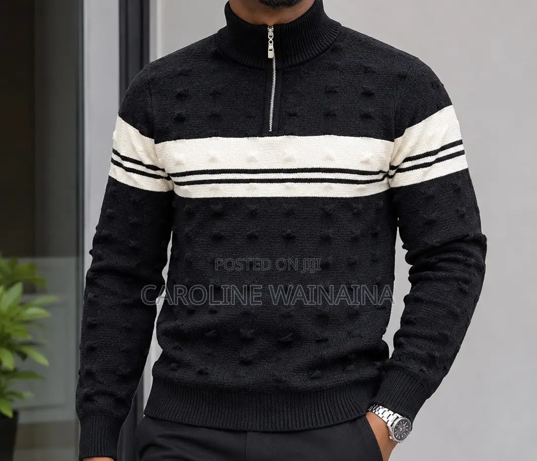 Classy Half Zip Sweater