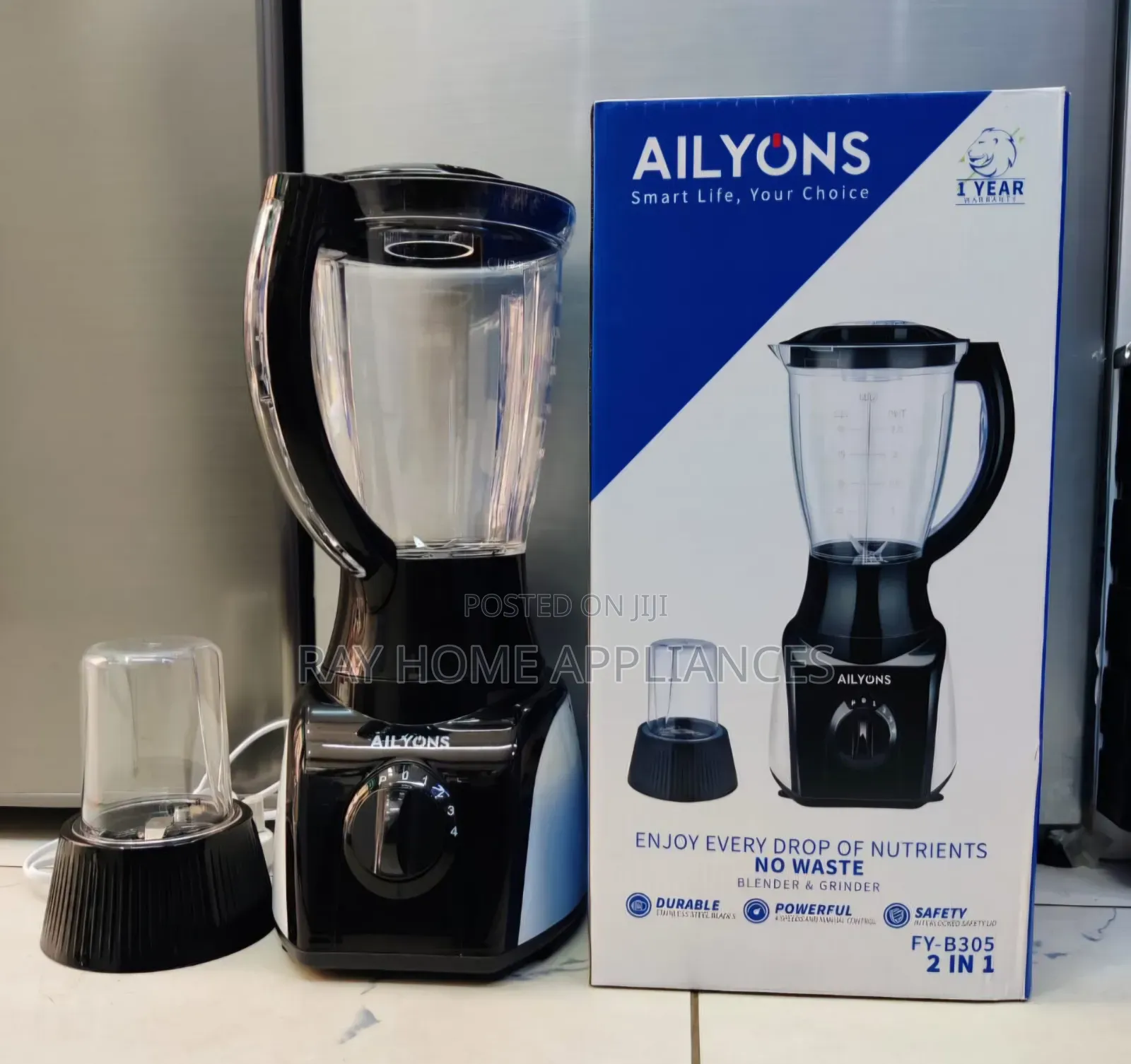 2 in 1 Ailyons Electric Blender
