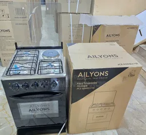 60*60cm 3g+1e Ailyons With Electric Oven