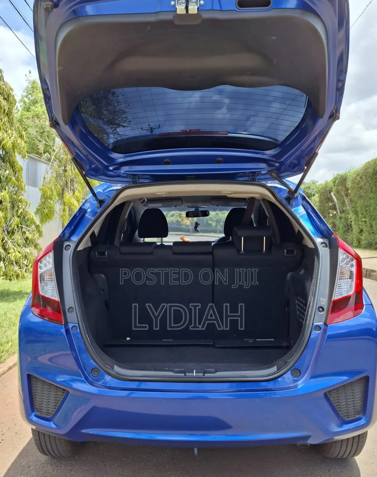 Honda Fit 2015 Blue