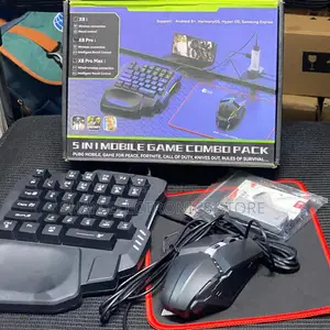 X8 5 in 1 Mobile Gaming Combo Pack Android Game Control Kit