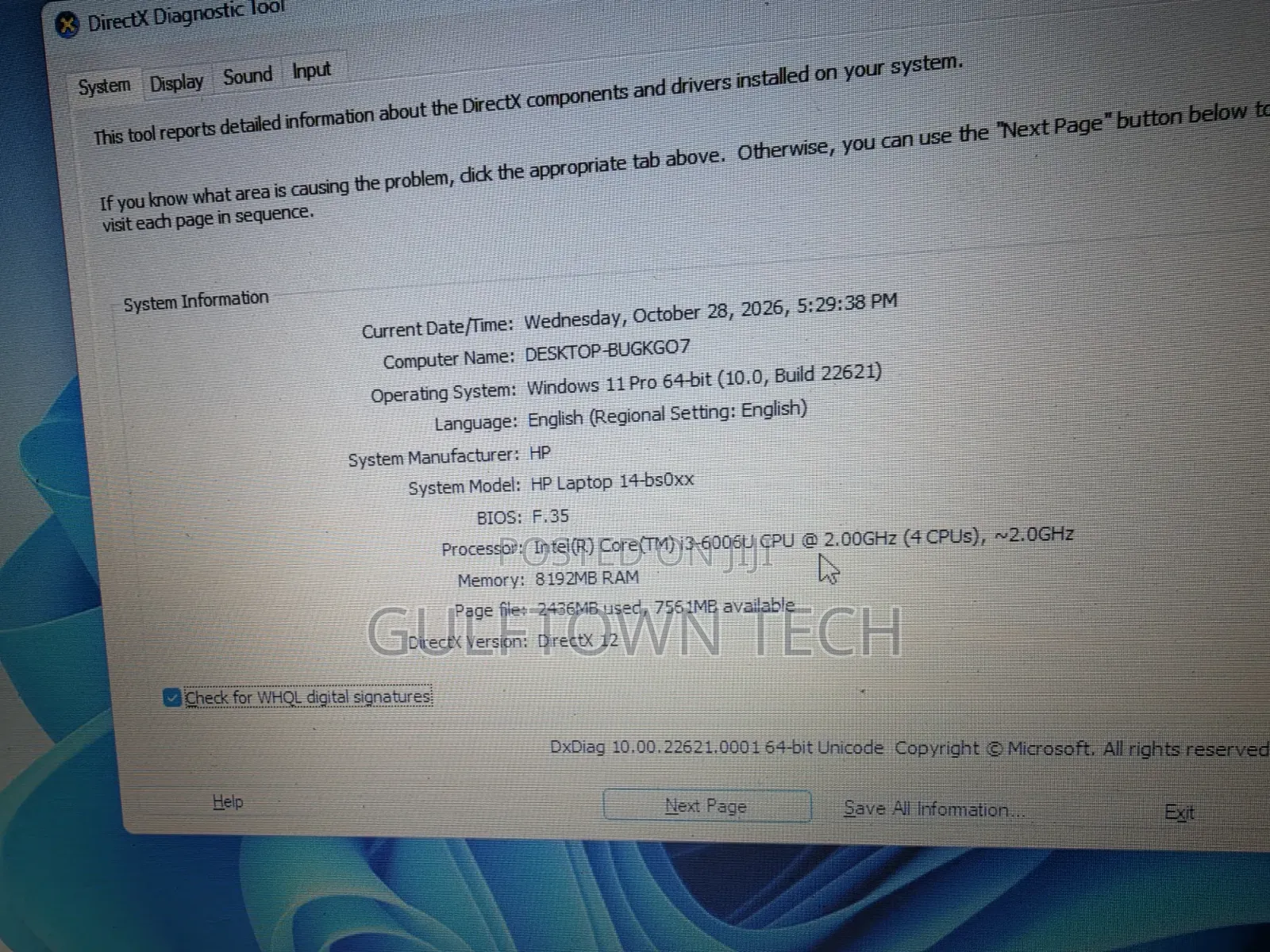 Laptop HP 14-dq1025cl 8GB Intel Core i3 SSD 256GB