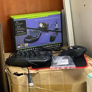 X8 5 in 1 Mobile Gaming Combo Pack Compact Keyboard RGB Mouse