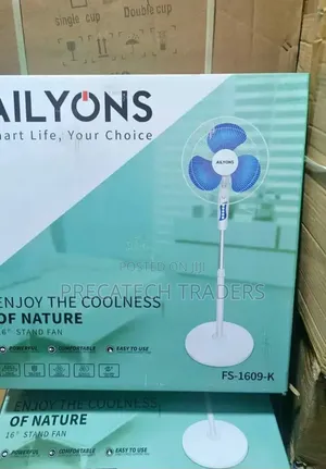 AILYONS 16 Inch Standing Fan – Powerful Cooling