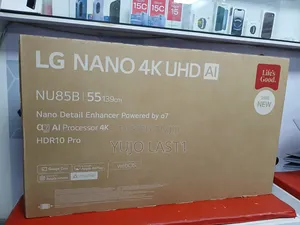 LG 55inch 55nu850b6la Nano 4k Ai Nu85 Smart TV 2026