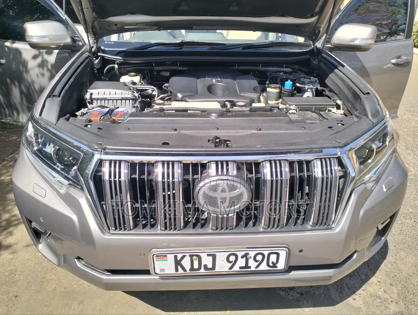 Toyota Land Cruiser Prado 2018 Gray