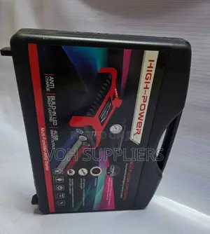 Multi-Function Car Jump Starter and Air Compressor Emergency Kit