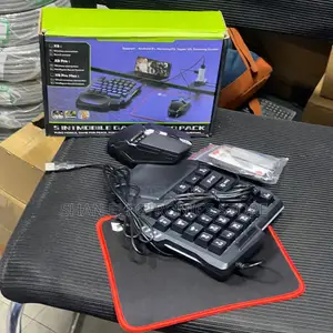 X8 5 in 1 Mobile Gaming Combo Pack Gaming Adapter Mouse Pad