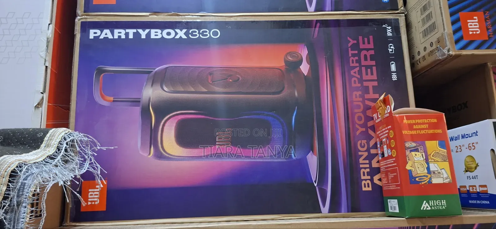 JBL Partybox 330 Bluetooth Portable Speaker