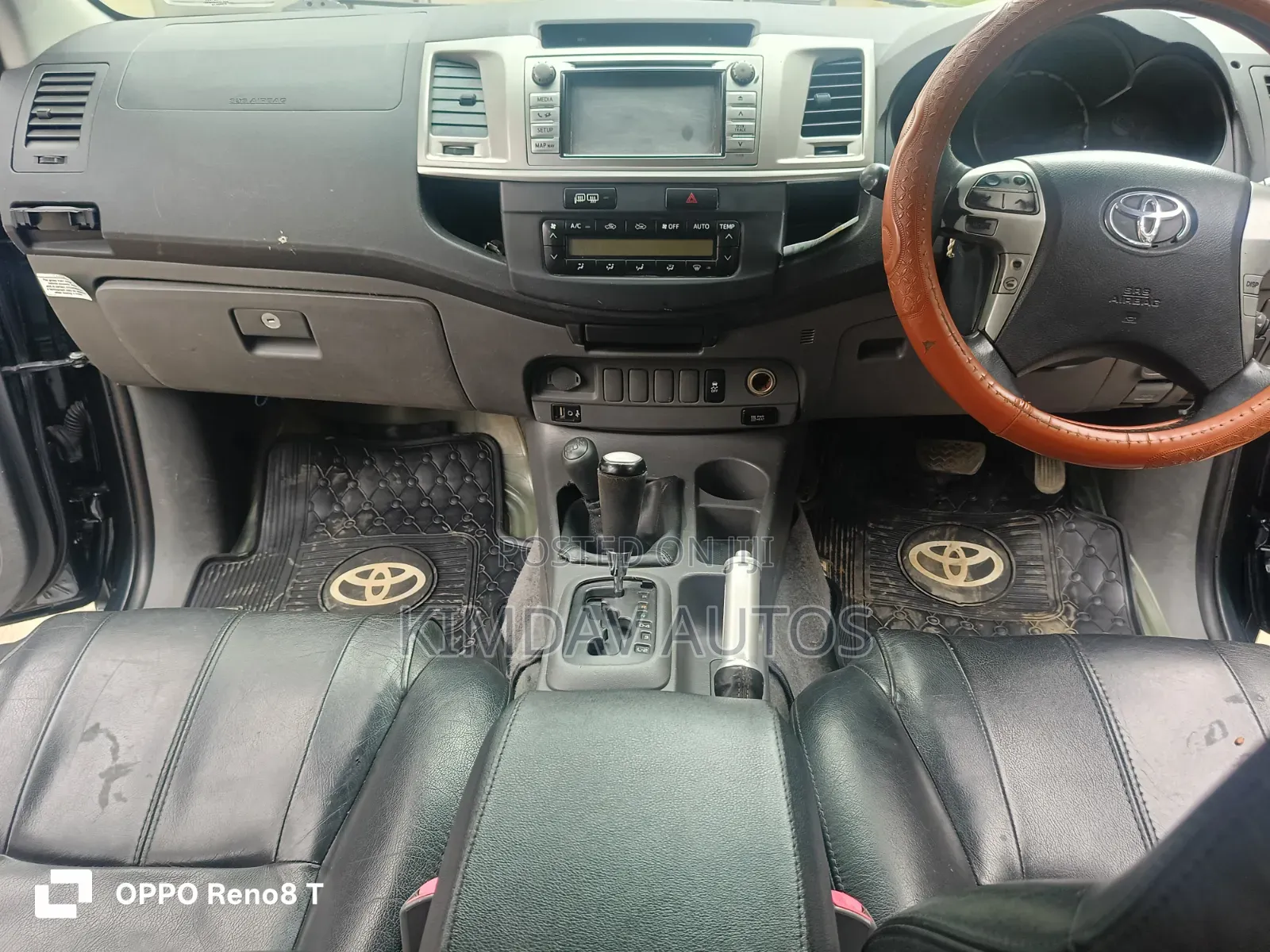 Toyota Hilux 3.0 D-4D 4x4 2012 Black