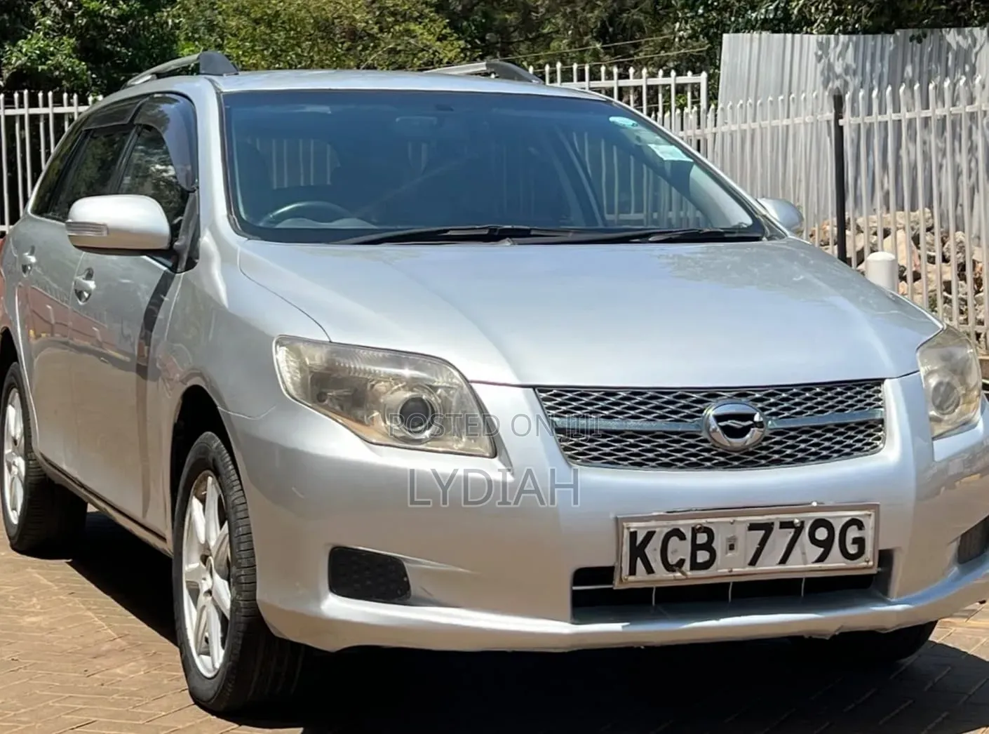 Toyota Corolla Fielder 2008 Silver