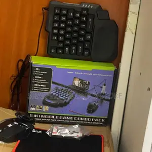 X8 5 in 1 Mobile Gaming Combo Pack Mobile Shooter Gaming Kit