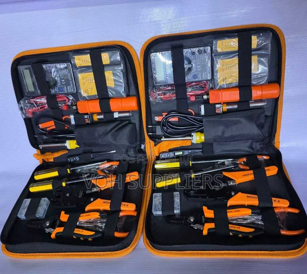 17-in-1 DIY Network Repair and Electrical Tool Kit