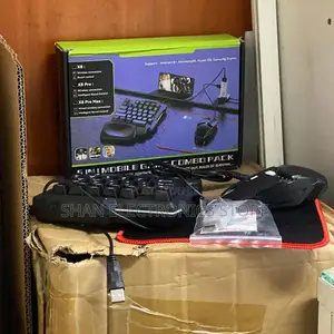 X8 5 in 1 Mobile Gaming Combo Pack Compact Gaming Accessories