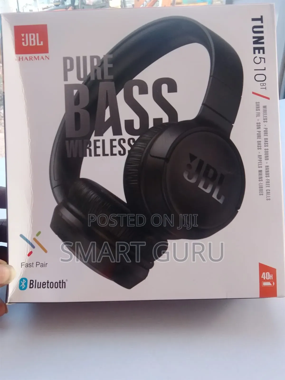 Pure Bass Wireless Headphones