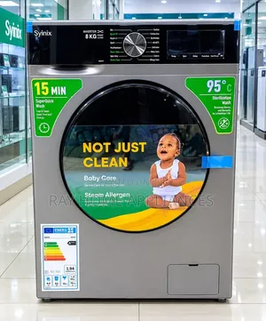 8kgs Syinix Wash&Spin Front Load Washing Machine