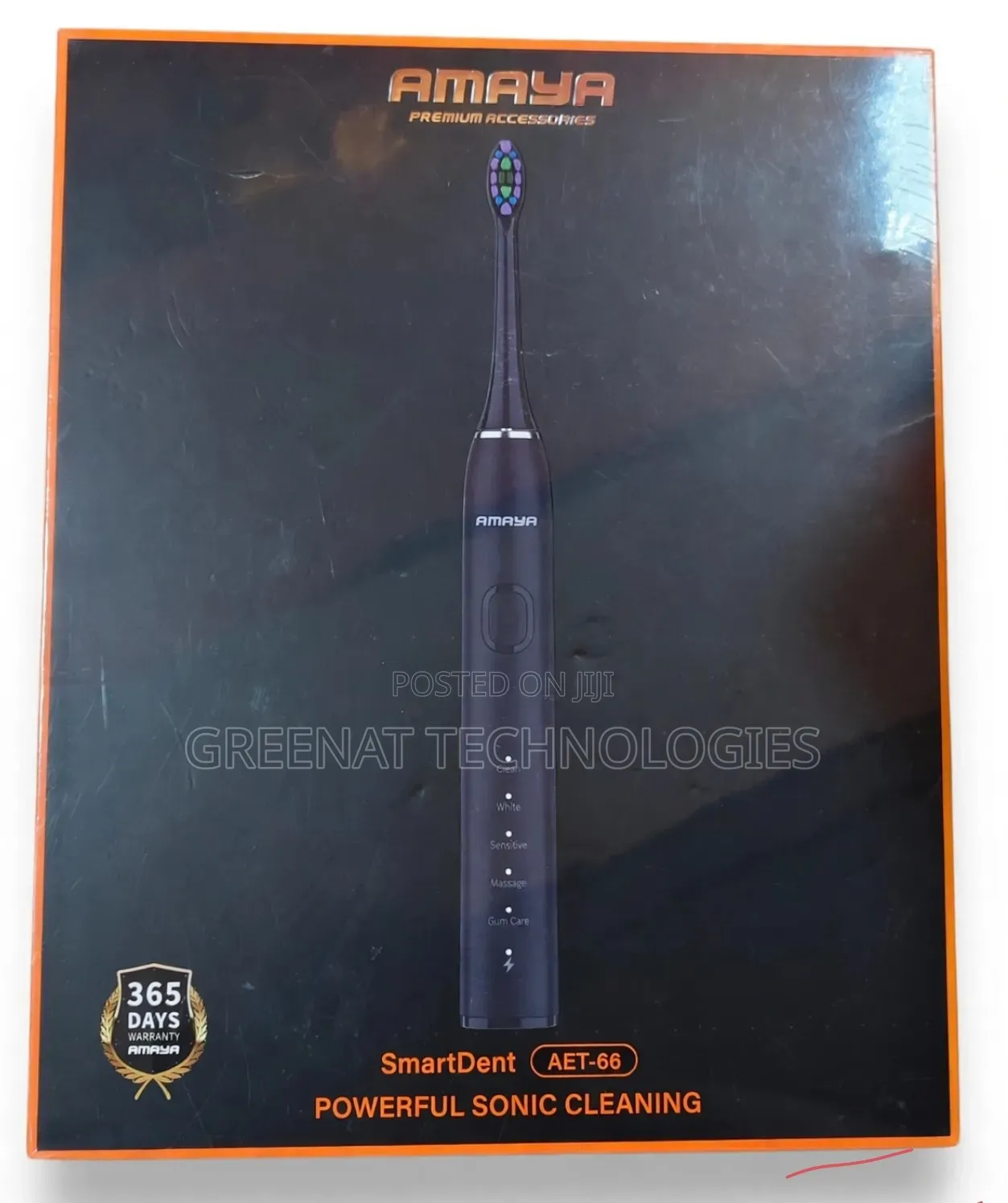 AMAYA SmartDent Sonic Electric Toothbrush Powerful Sonic Cleaning