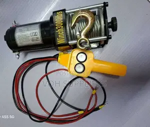 12V 3000 LBS (1,350 Kg) Electric Recovery Winch Kit