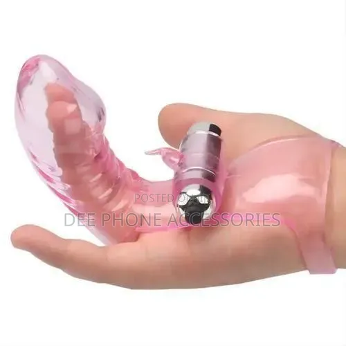 Finger Sleeve Vibrator G Spot Clit Massager Stimulator.