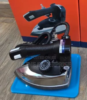 Silver Star Heavy-Duty Steam Iron for Laundry