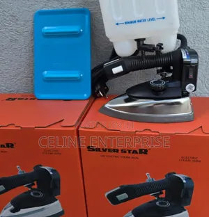 Silver Star Professional Steam Iron Box
