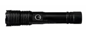 Rechargeable LED Tactical Flashlight With Side Power Switch
