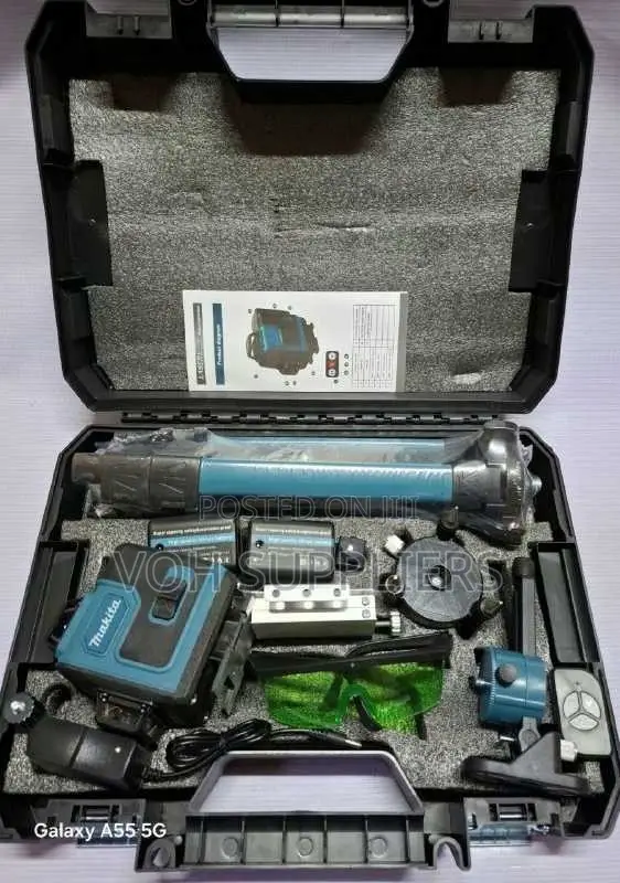 Makita 16-Line 4D Green Laser Level Kit